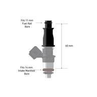 Fuel Injector Adapter - 11mm 1/2 to Full Length