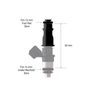 Fuel Injector Adapter - 14mm 1/2 to Full Length