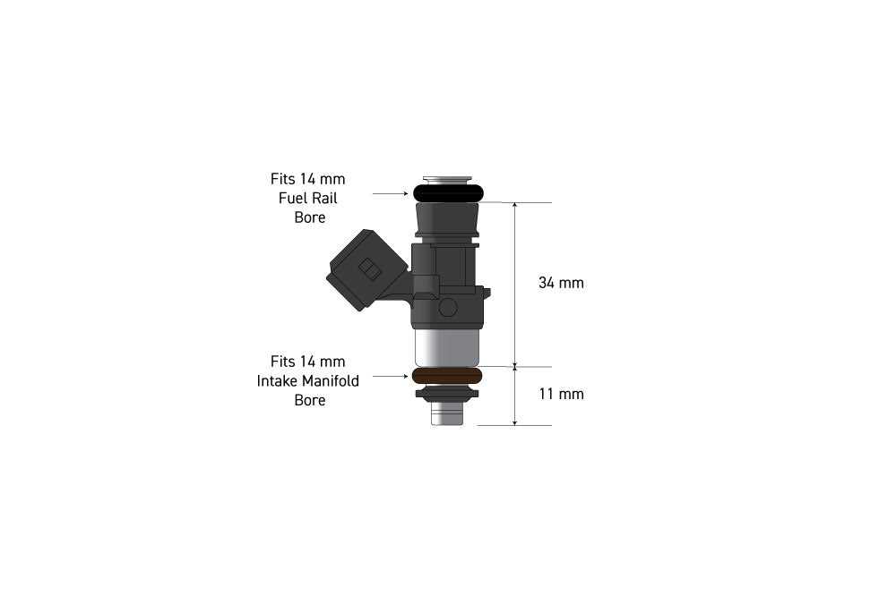Bosch 1462cc injectors - Flowmatched set of 4 (0280158333)