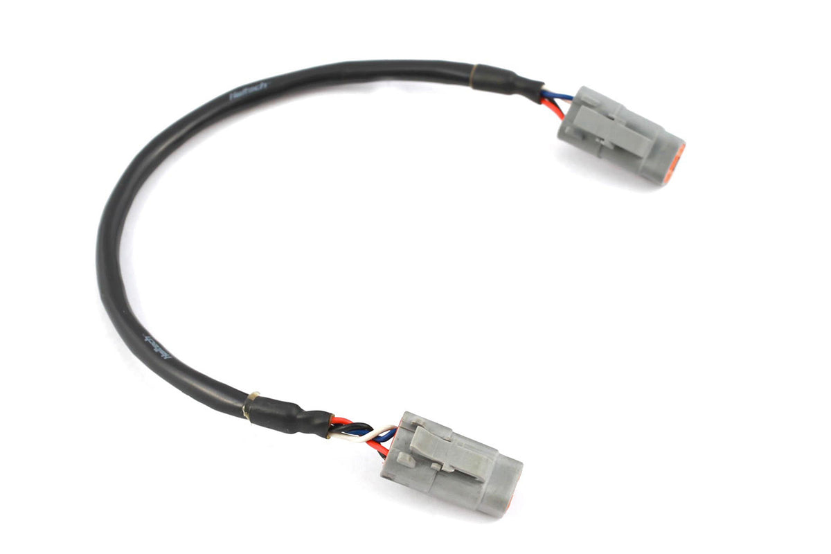 Haltech CAN Adaptor Cable DTM-4 Female Receptacle/Socket to 8 pin Black Tyco