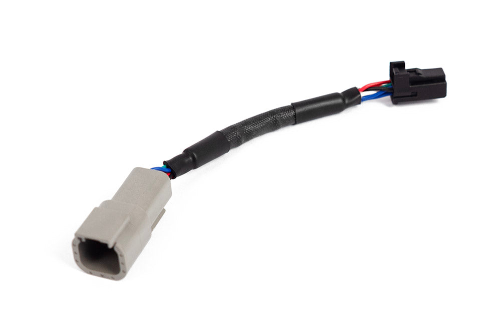 Haltech CAN Adaptor Cable DTM-4 Female Receptacle/Socket to 8 pin Black Tyco