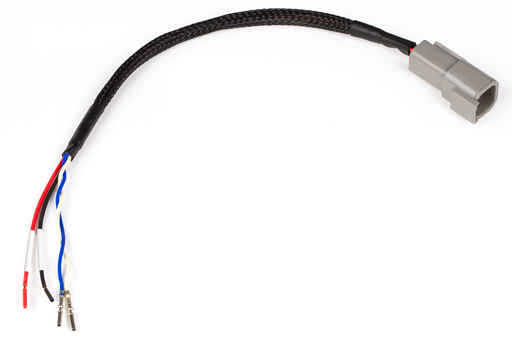 Haltech Elite CAN Cable - DTM4 Receptacle to 16 pin Black Tyco Length: 150mm / 6"