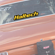 Haltech Logo Colour Sticker - Yellow Size: 280mm (11")