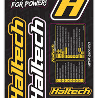 Haltech Sticker Sheet Size: A5 size