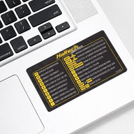 Haltech Sticker Sheet Size: A5 size