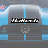 Haltech Logo Sticker Black and White Size: 600mm (24")
