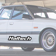 Haltech Logo Sticker Black and White Size: 600mm (24")