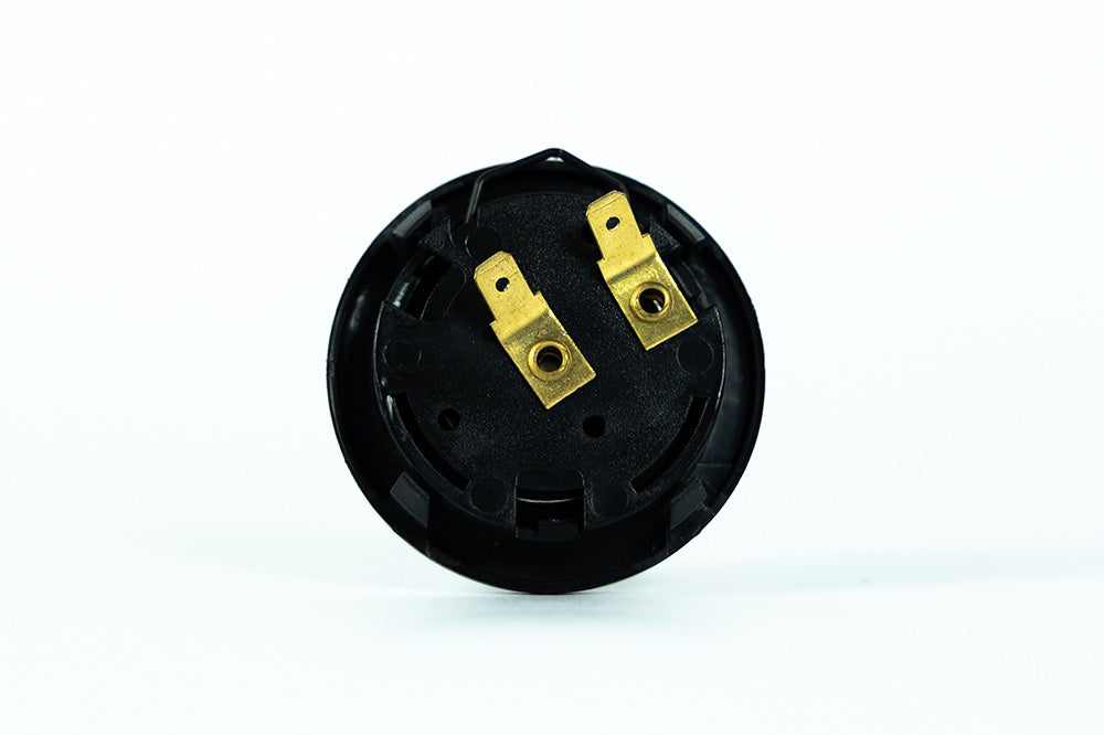 Grip Royal Horn Button Grey on Black "H"