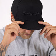 Haltech Snap Back Black on Black Size: One size fits all.