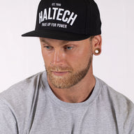 Haltech Stripe beanie with pom pom Size: One size fits all.