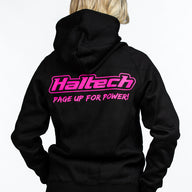 Haltech "Classic" Hoodie Black Pink