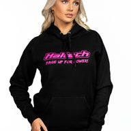 Haltech "Classic" Hoodie Black Pink