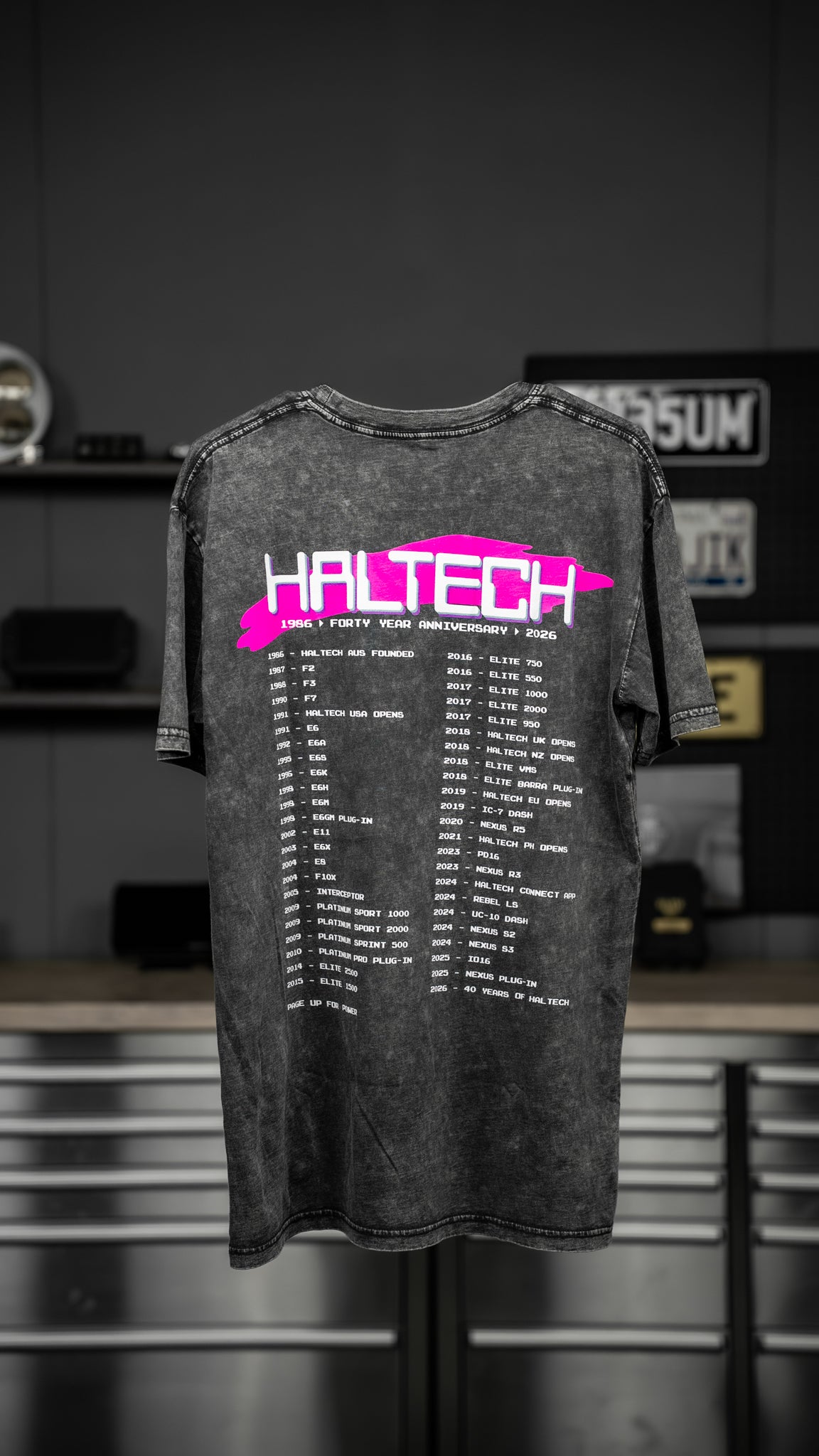 Haltech 40th Anniversary T-Shirt