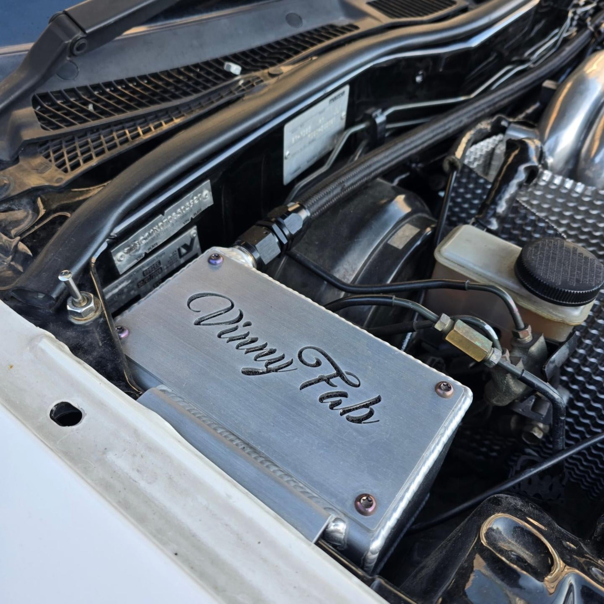 FD3S RX-7 Baffled Catch Can Brake Booster Fit