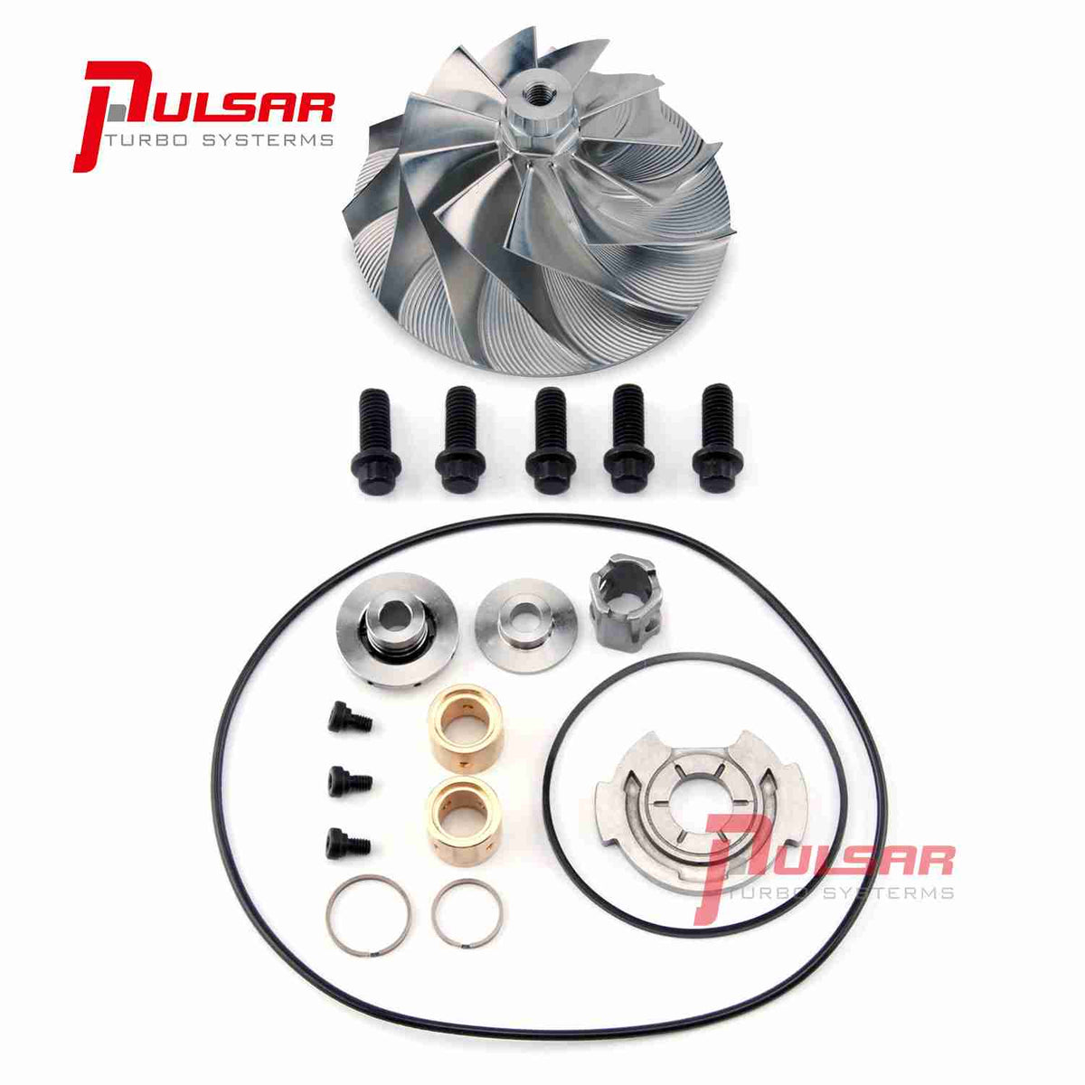 04.5-05 GMC Chevy Duramax 6.6L LLY Billet Compressor Wheel Upgrade Rebuild Kit