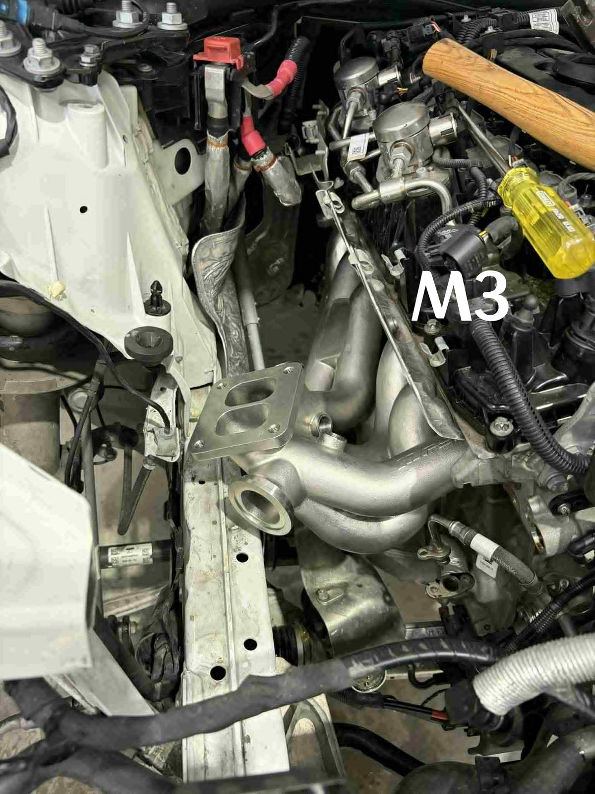 PSR T4 Exhaust Manifold Stainless Steel 2021 2022 2023 2024 2025 BMW M2 M3 M4 S58 Engine
