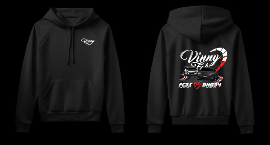 Vinny Fab FC3S Vs BNR34 Hoodie