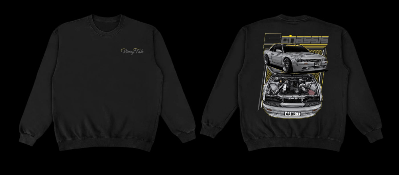 Vinny Fab Nissan Silvia S13 Crewneck