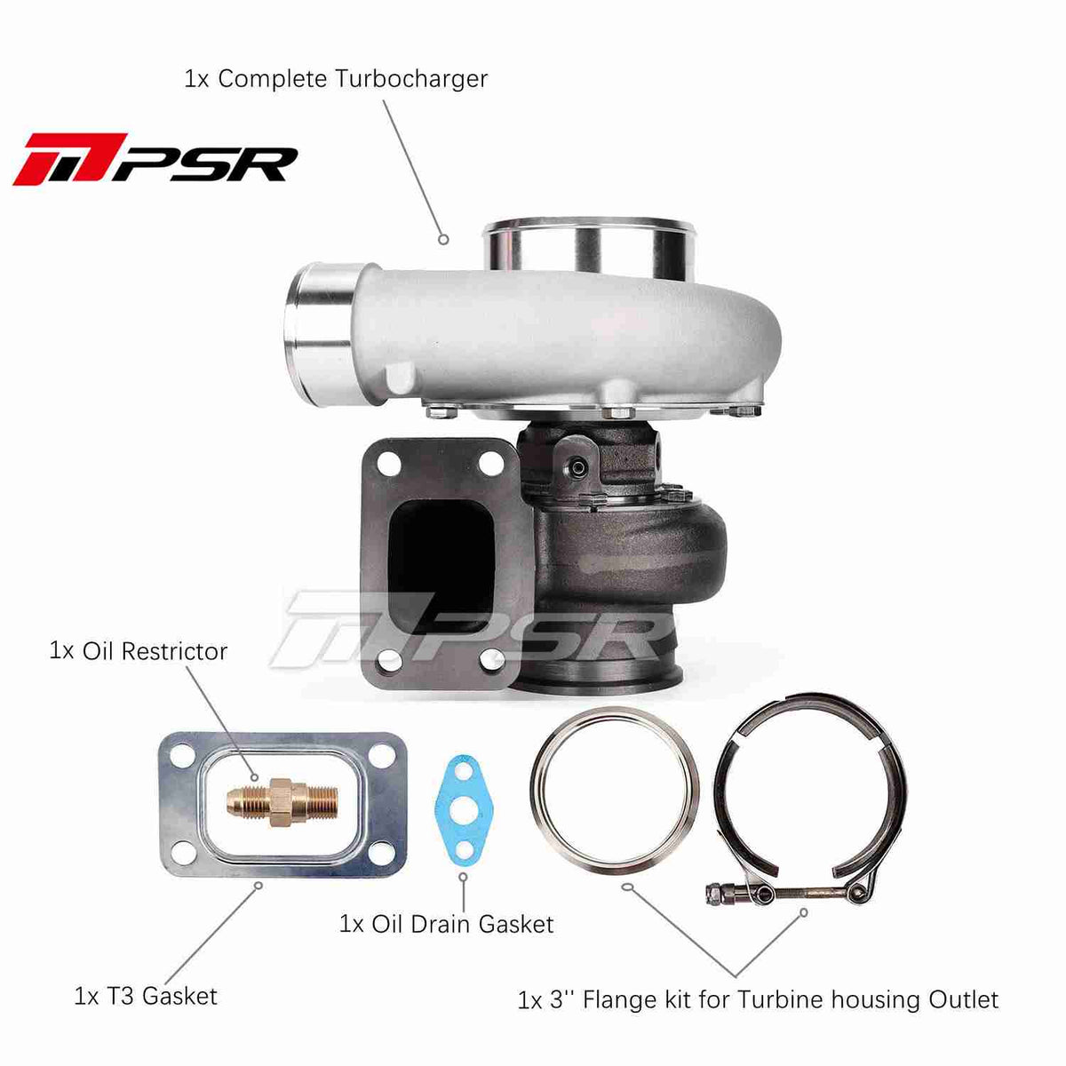 PSR3584 GEN2 Dual Ball Bearing Turbocharger
