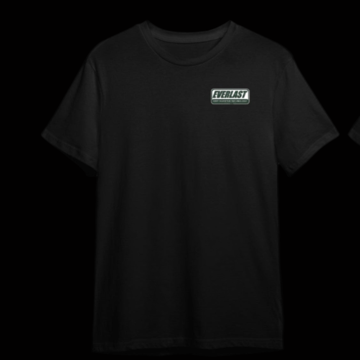 VINNY FAB EVERLAST REPU BLACK TSHIRT - FRONT