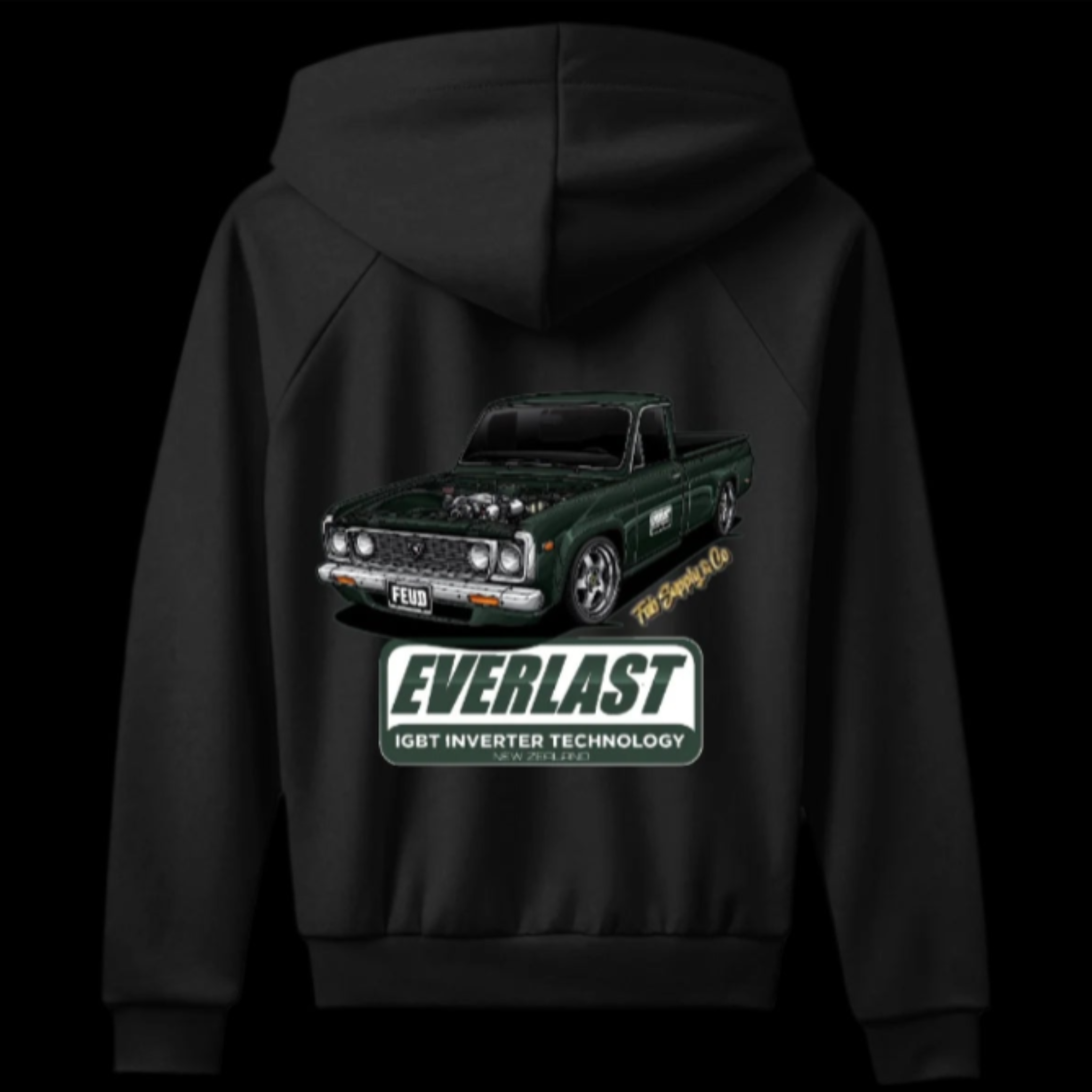 Vinny Fab Mazda Repu Hoodie BLACK BACK