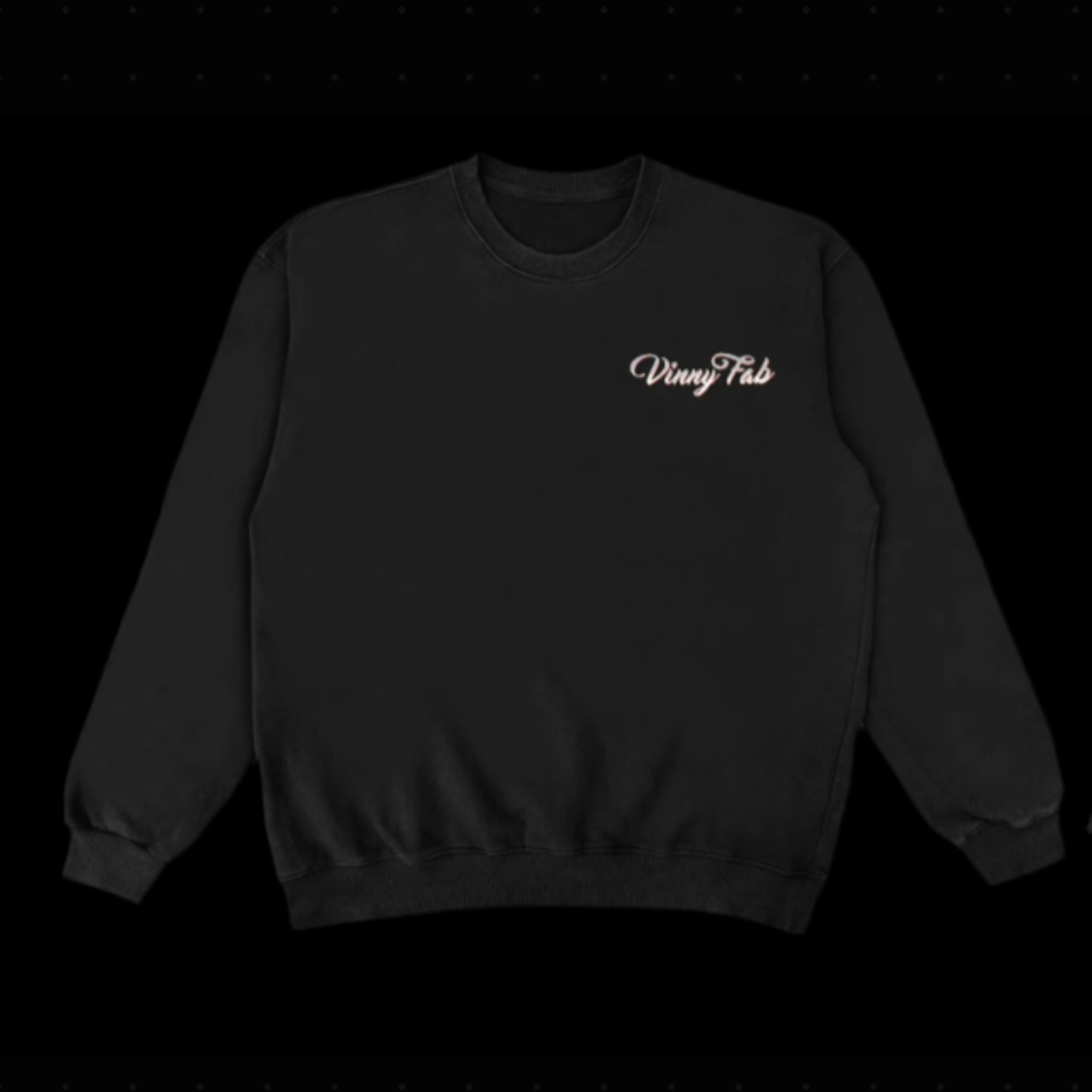 Vinny Fab Toyota Ke35 BLACK CrewNECK DESIGN FRONT