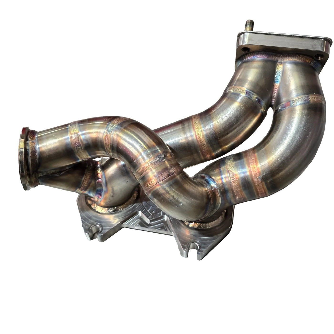 FD3S RX-7 T4 twin scroll turbo manifold for Mazda 13B-REW engines