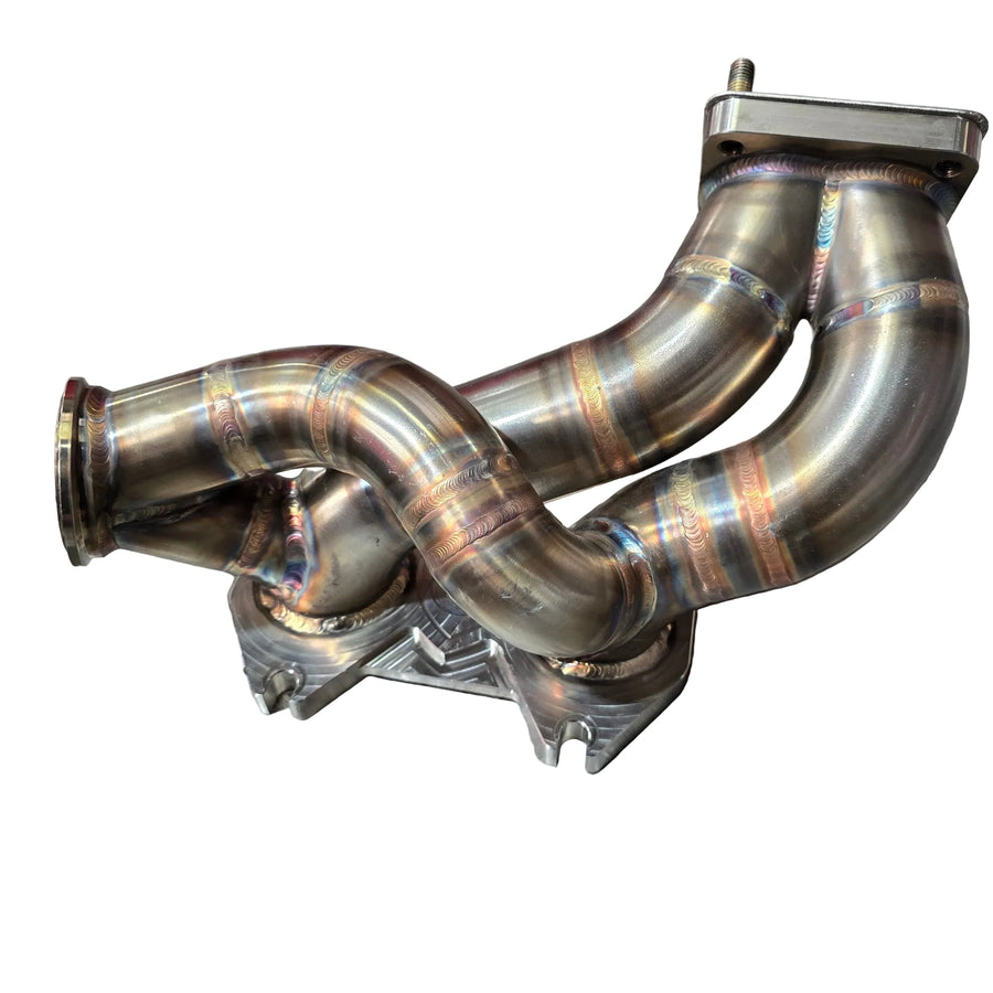 FD3S RX-7 T4 twin scroll turbo manifold for Mazda 13B-REW engines