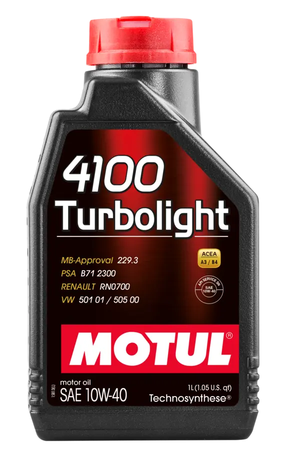 MOTUL 4100 TURBOLIGHT 10W-40