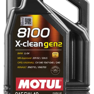 MOTUL 8100 X-CLEAN GEN2 5W-40