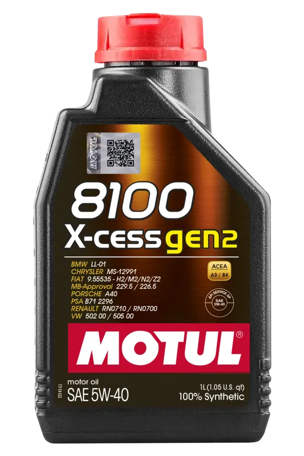 MOTUL 8100 X-CESS GEN2 5W-40