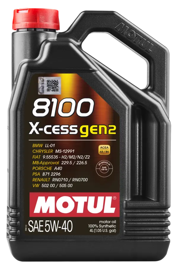 MOTUL 8100 X-CESS GEN2 5W-40