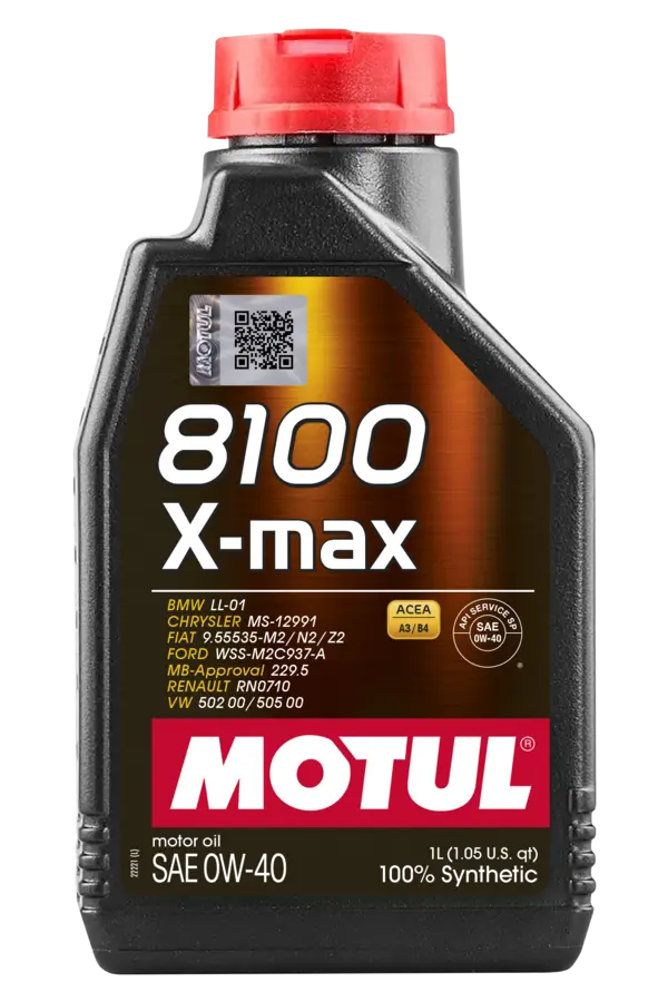MOTUL 8100 X-MAX 0W-40