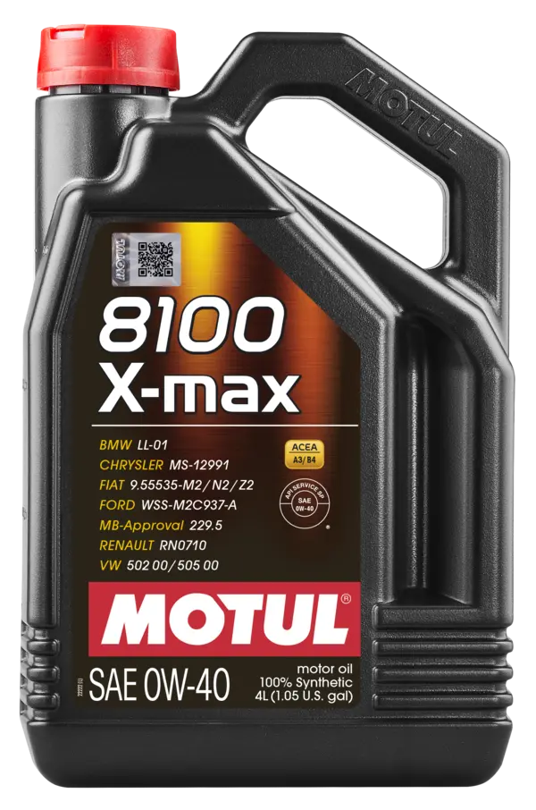 MOTUL 8100 X-MAX 0W-40