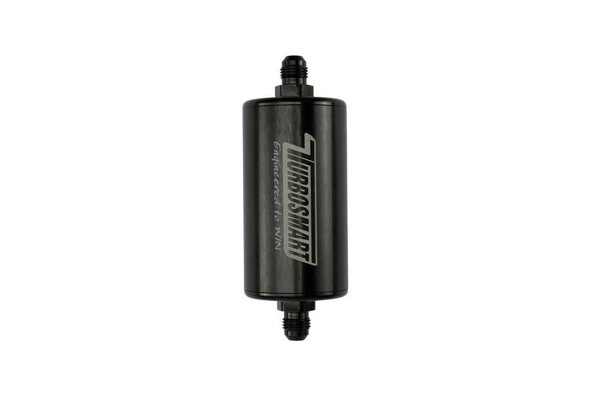 Inline Fuel Filter 10um 6AN Black