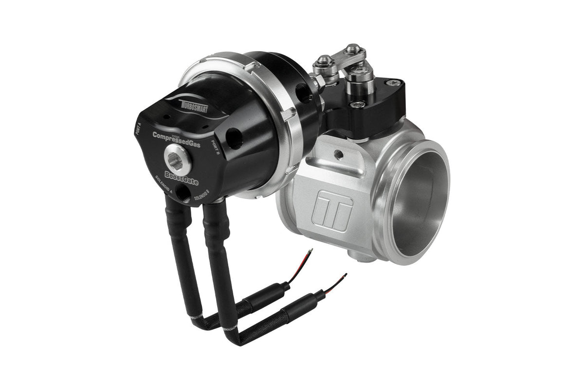 Compressed Gas BoostGate50 7PSI Black - Inbuilt Solenoids  (Control In Cap CO2 Boost Control)
