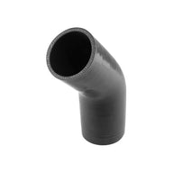 Silicon 45 Degree Reducer - Elbow 2.50"-2.75" (Black)