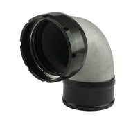LockSleeve Turbo Adapter Compressor Outlet 3.00" to 90 Elbow Hose Barb 3.00"