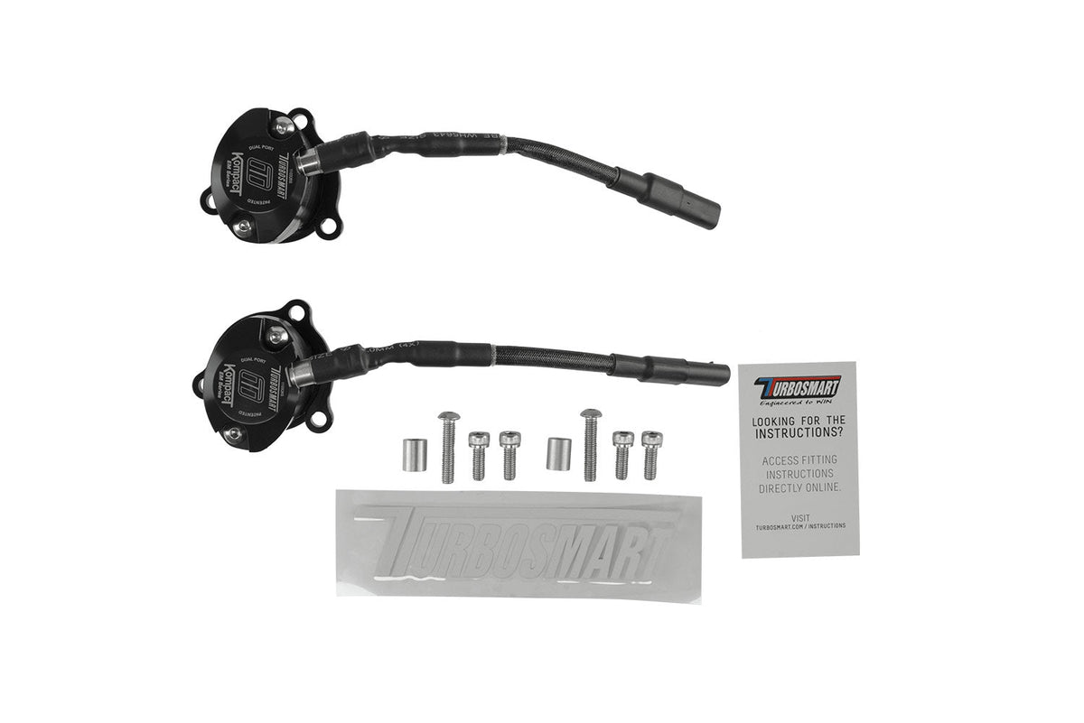 BOV Kompact EM Dual Port VR32 - Suits 3.0 Hurricane SO & HO (RAM 1500 & Jeep Wagoneer)