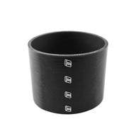 Straight Hose 4.00" x 90mm (Black)