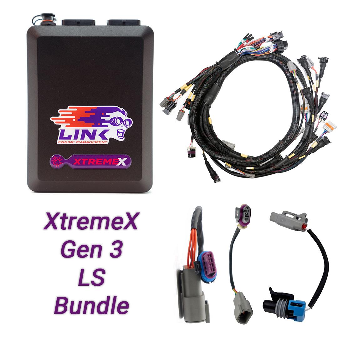 Gen3 LS Drive-By-Wire Bundle: G4X XtremeX ECU + LS Engine Harness bundle