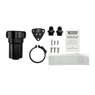 Fuel Filter Canister 10um 8AN Black