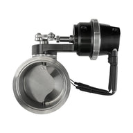 Compressed Gas (CO2) StraightGate76 - Inbuilt Solenoids - 7PSI Black (Control In Cap CO2 Boost Control)