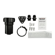 Fuel Filter Canister 10um 10AN Black