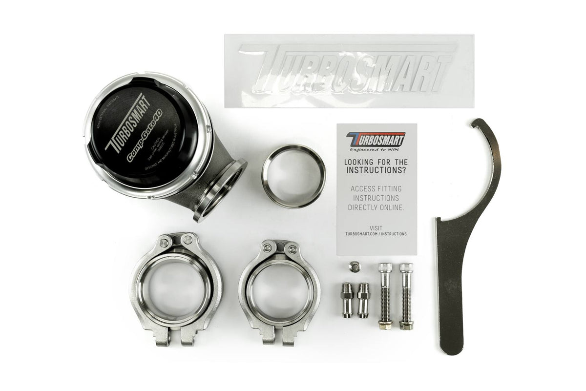 Gen4 CompGate40 7psi External Wastegate  (Black)