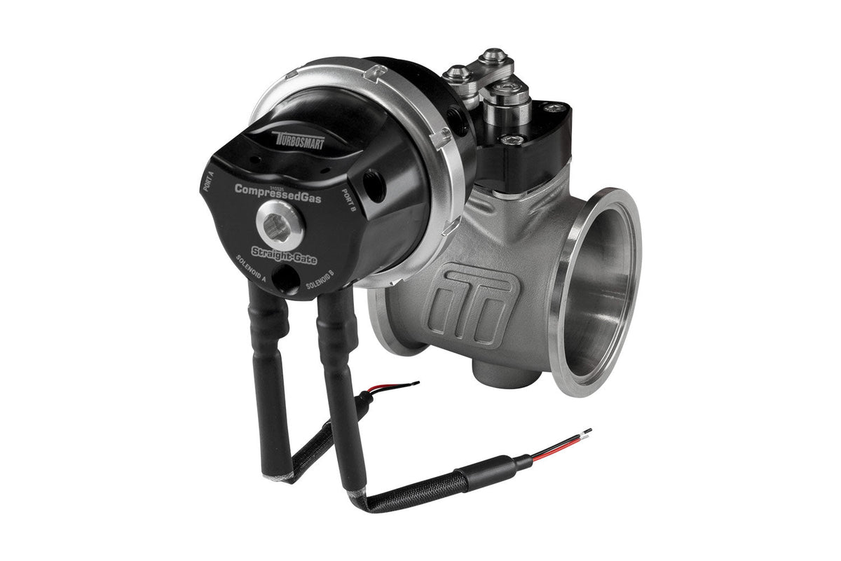 Compressed Gas (CO2) StraightGate50 - Inbuilt Solenoids - 7PSI Black (Control In Cap CO2 Boost Control)