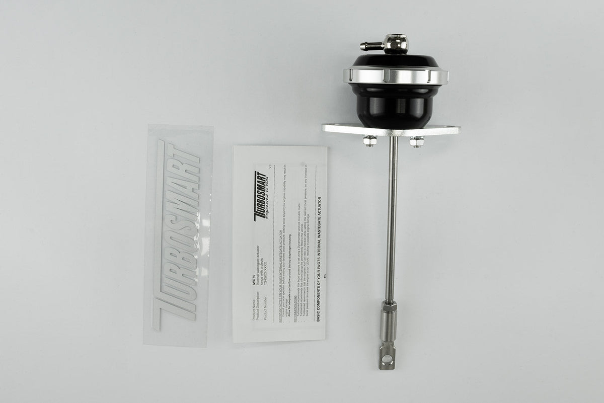 IWG75 Wastegate Actuator Suit Mitsubishi EVO 10 18 PSI Black
