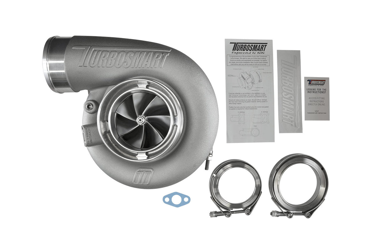 TS-1 Performance Turbocharger 8280 V-Band Reverse Rotation 0.96AR Externally Wastegated