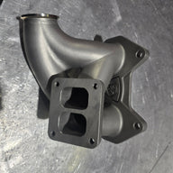 FC3S RX-7 T4 Twin Scroll Turbo Manifold - Single Wastegate, photo 8