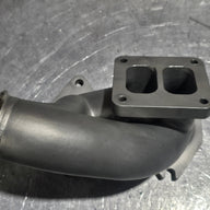 FC3S RX-7 T4 Twin Scroll Turbo Manifold - Single Wastegate, photo 2